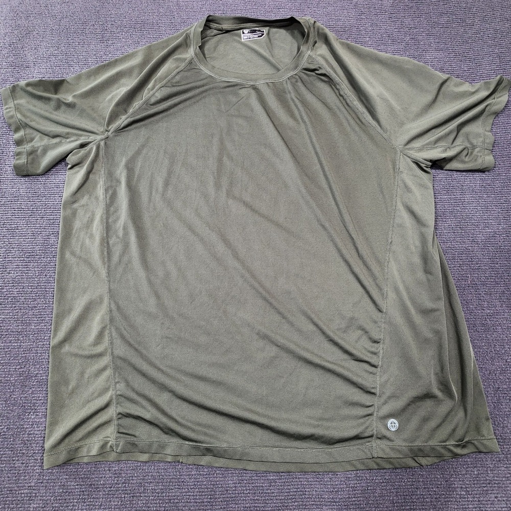 Mondetta Outdoor Project T-Shirt Mens XXL Green Short Sleeve‎ Performance